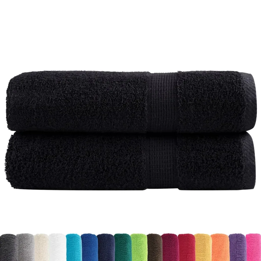 Serviettes de bain de qualité supérieure SOLUND 2 pcs 600g/m² - 2