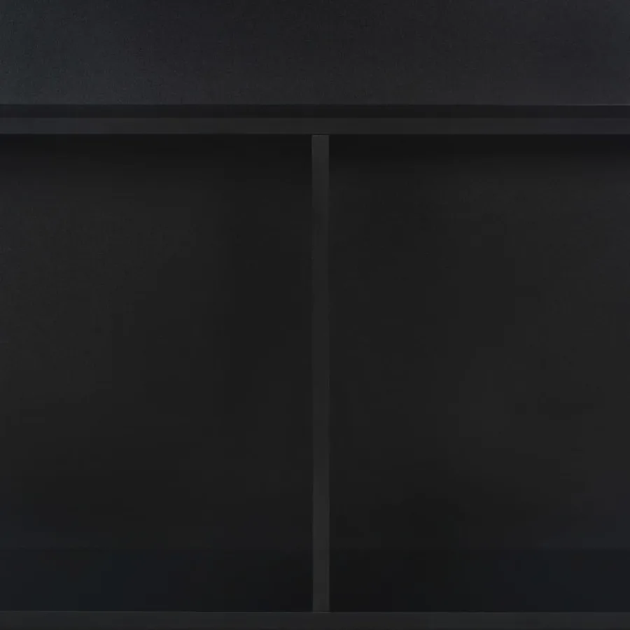 Table de bar avec 2 dessus de table Noir 130 x 40 x 120 cm - 10
