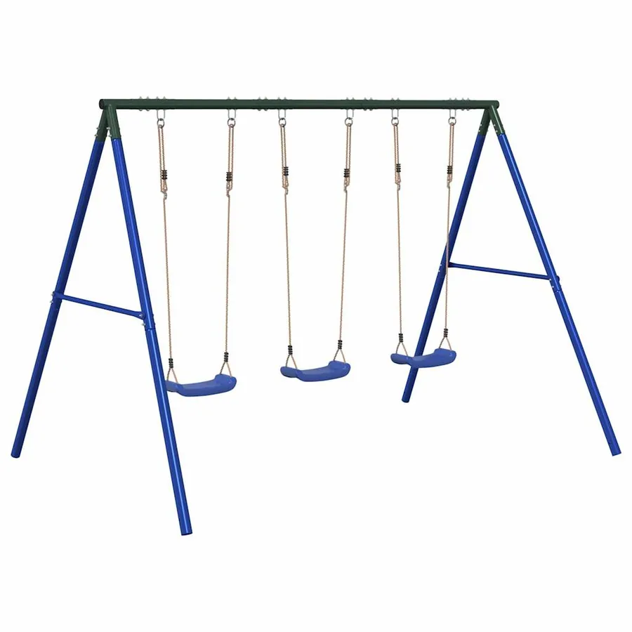 Ensemble de balançoire d'extérieur avec 3 balançoires - 2