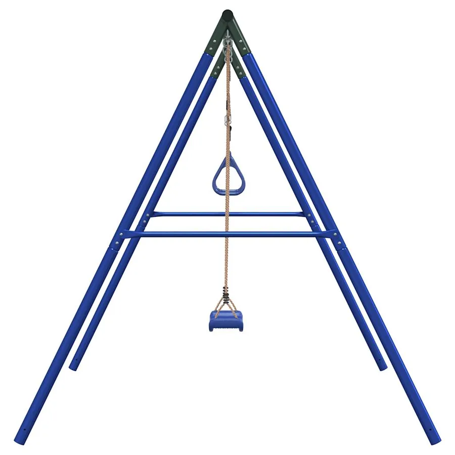 Ensemble de balançoire d'extérieur avec balançoire et trapèze - 4