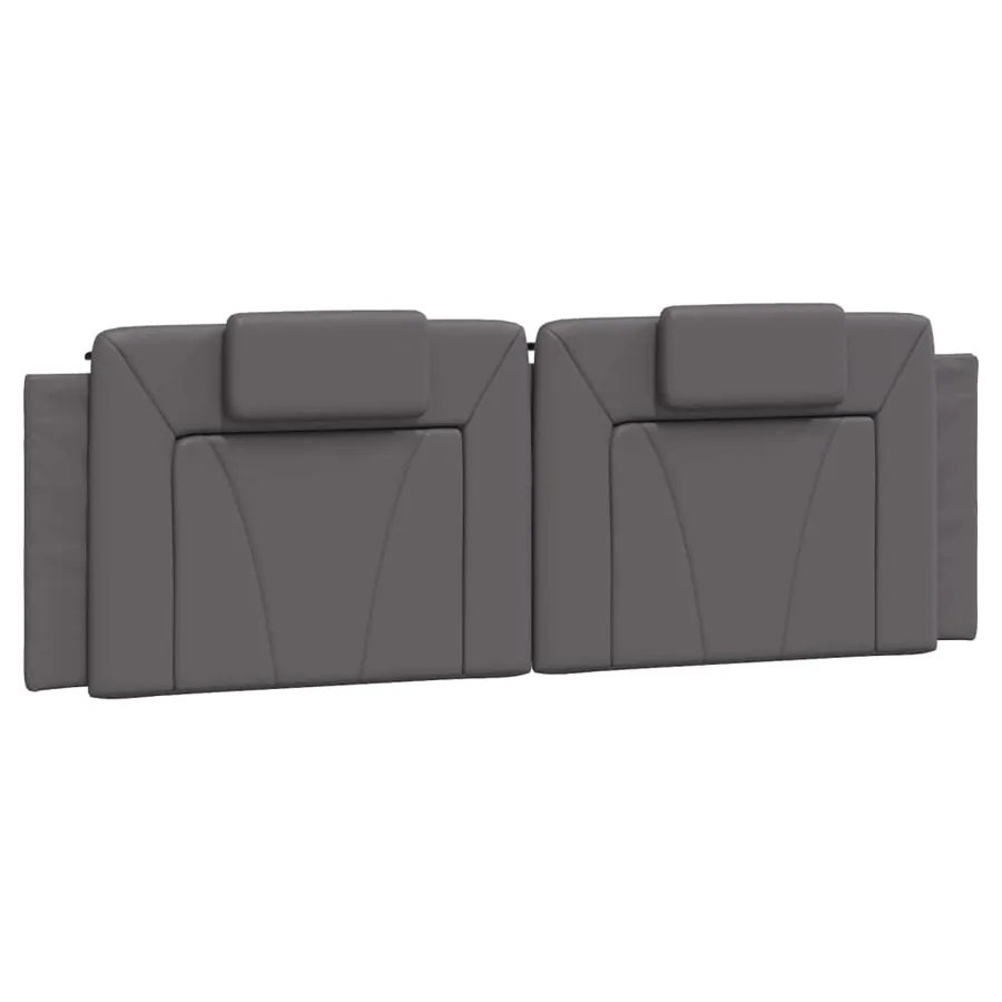 Cadre de lit Viana avec LED sans matelas gris 160x200 cm - 7