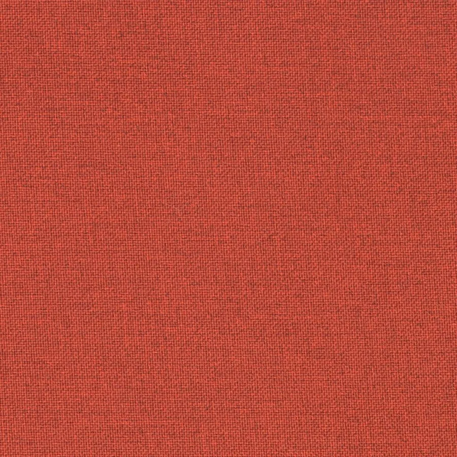Coussins de chaise à dossier bas lot de 4 rouge mélangé tissu - 8