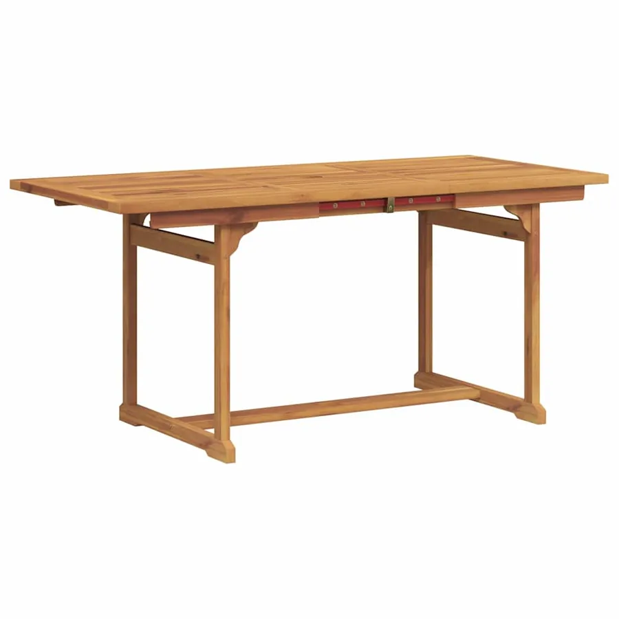 Ensemble à manger de jardin 5pcs bois d'acacia solide textilène - 3