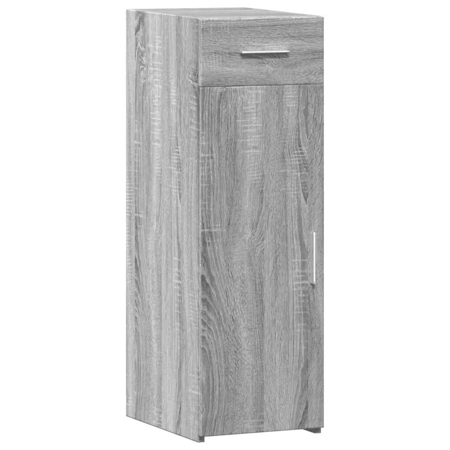 Buffet sonoma gris 30x42,5x93 cm bois d'ingénierie - 2