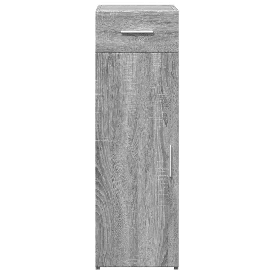Buffet sonoma gris 30x42,5x93 cm bois d'ingénierie - 3