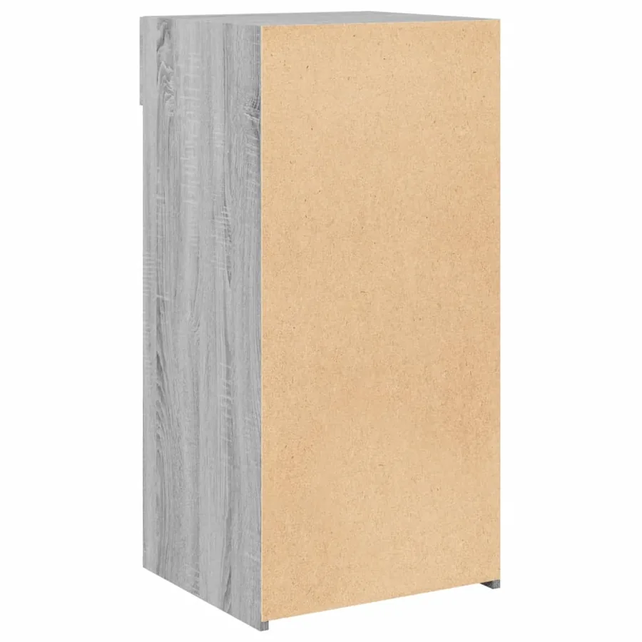 Buffet sonoma gris 45x42,5x93 cm bois d'ingénierie - 6