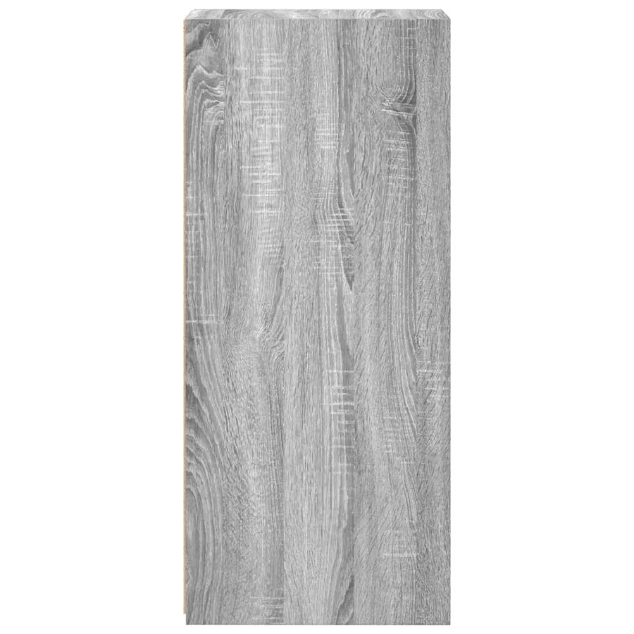 Buffet sonoma gris 30x41x93 cm bois d'ingénierie - 5