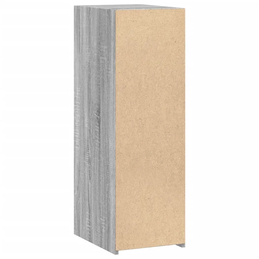 Buffet sonoma gris 30x41x93 cm bois d'ingénierie - 6