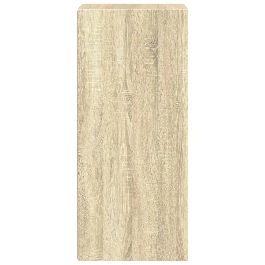 Buffet chêne sonoma 40x41x93 cm bois d'ingénierie - 5