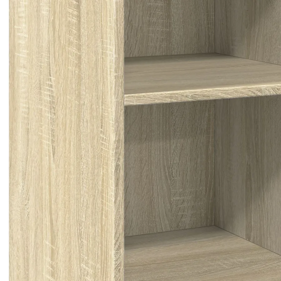 Buffet chêne sonoma 40x41x93 cm bois d'ingénierie - 7