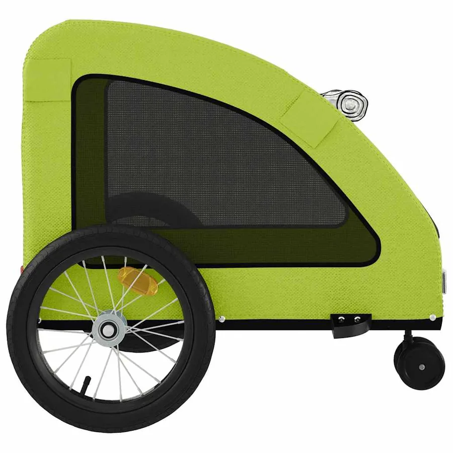 Remorque de vélo pour animaux de compagnie vert - 7