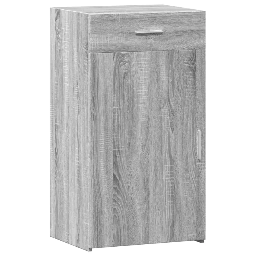 Buffet sonoma gris 50x42,5x93 cm bois d'ingénierie - 2