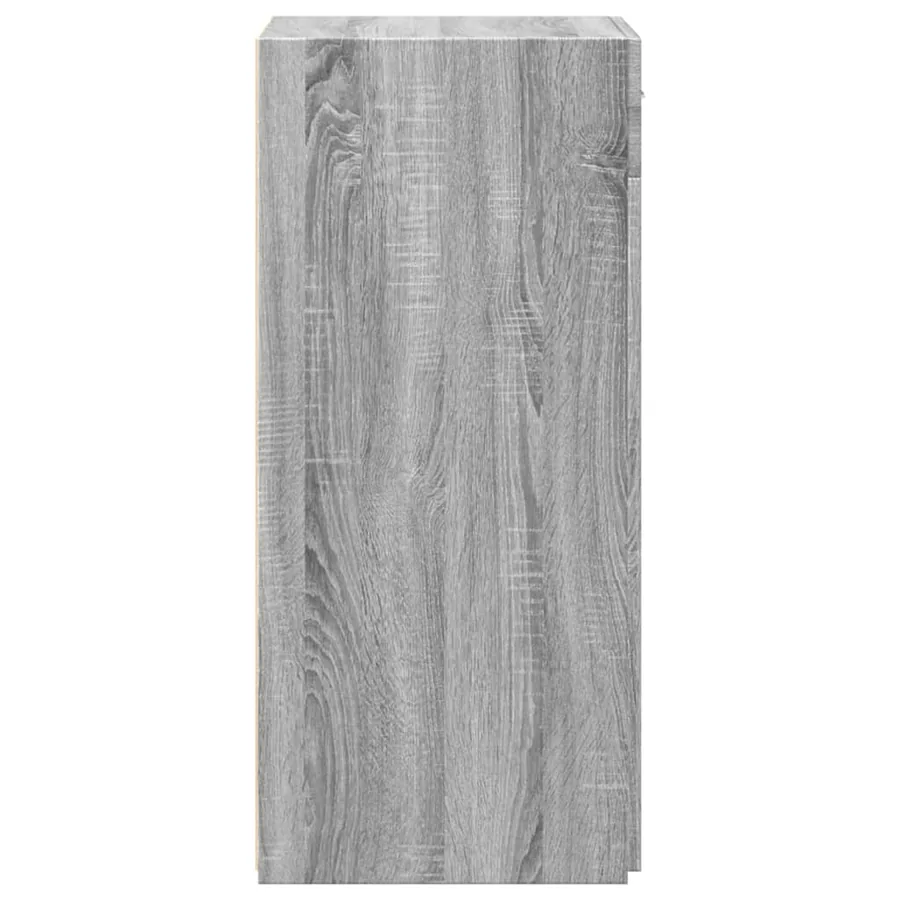 Buffet sonoma gris 50x42,5x93 cm bois d'ingénierie - 5