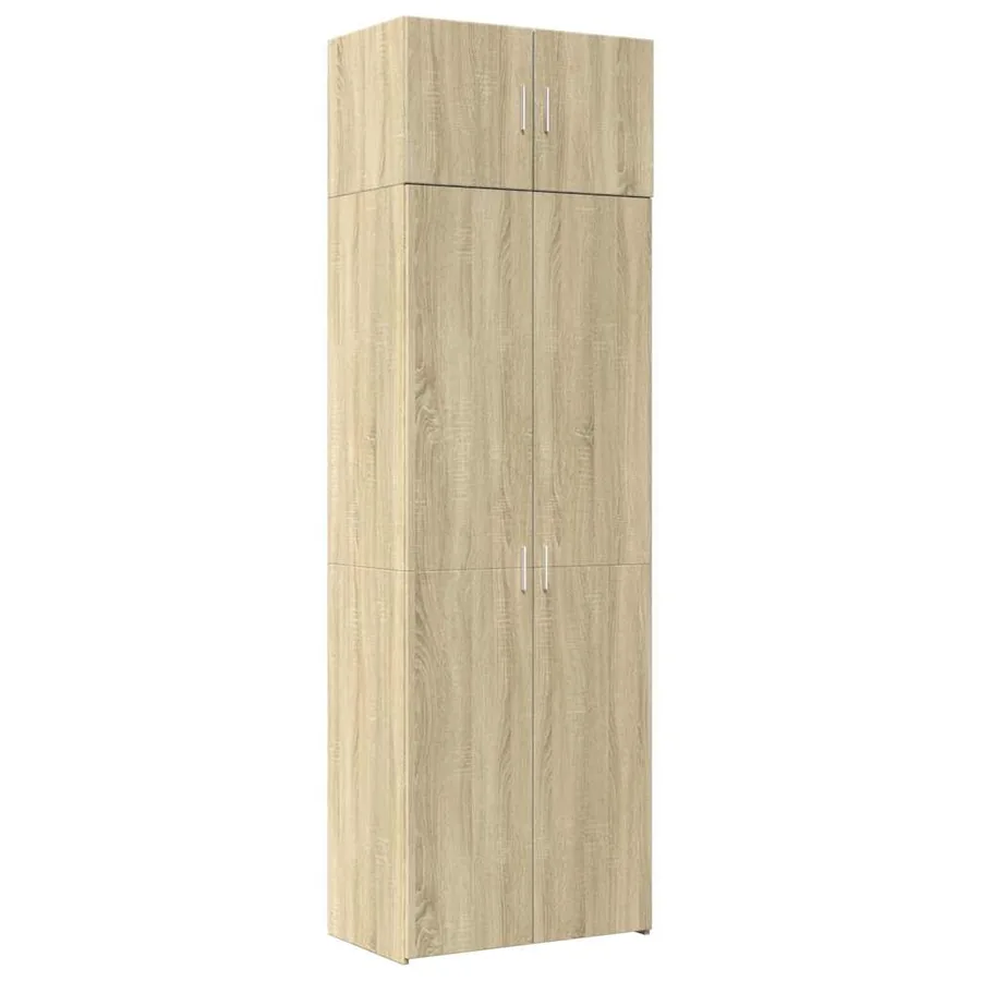 Armoire de rangement chêne sonoma 70x42,5x225 cm - 2
