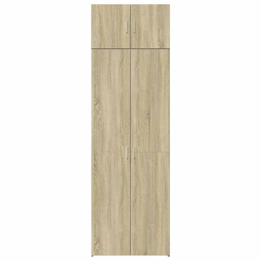Armoire de rangement chêne sonoma 70x42,5x225 cm - 6