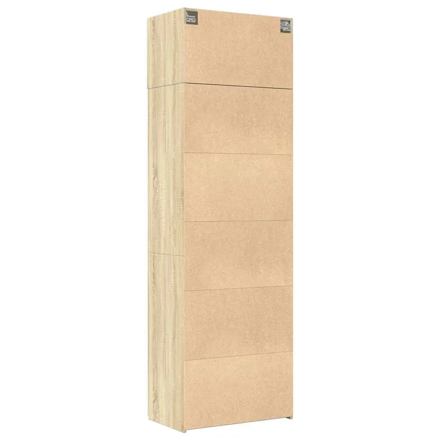 Armoire de rangement chêne sonoma 70x42,5x225 cm - 8