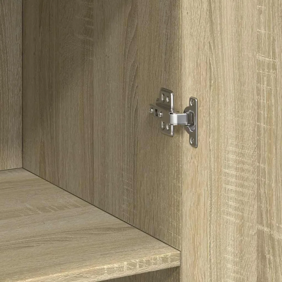Armoire de rangement chêne sonoma 70x42,5x225 cm - 9