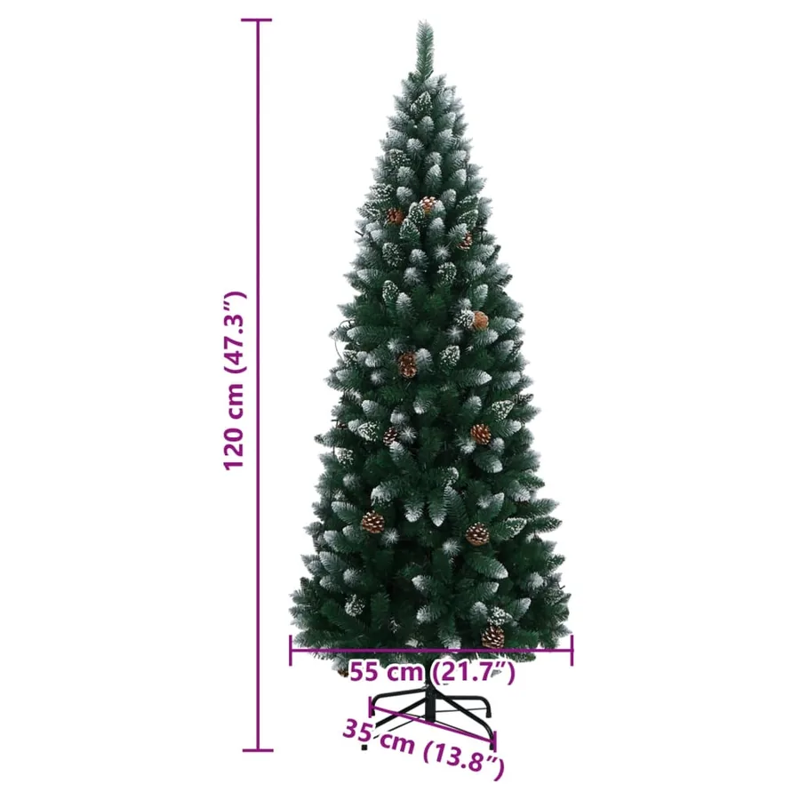 Sapin de Noël artificiel 150 LED 120 cm - 12