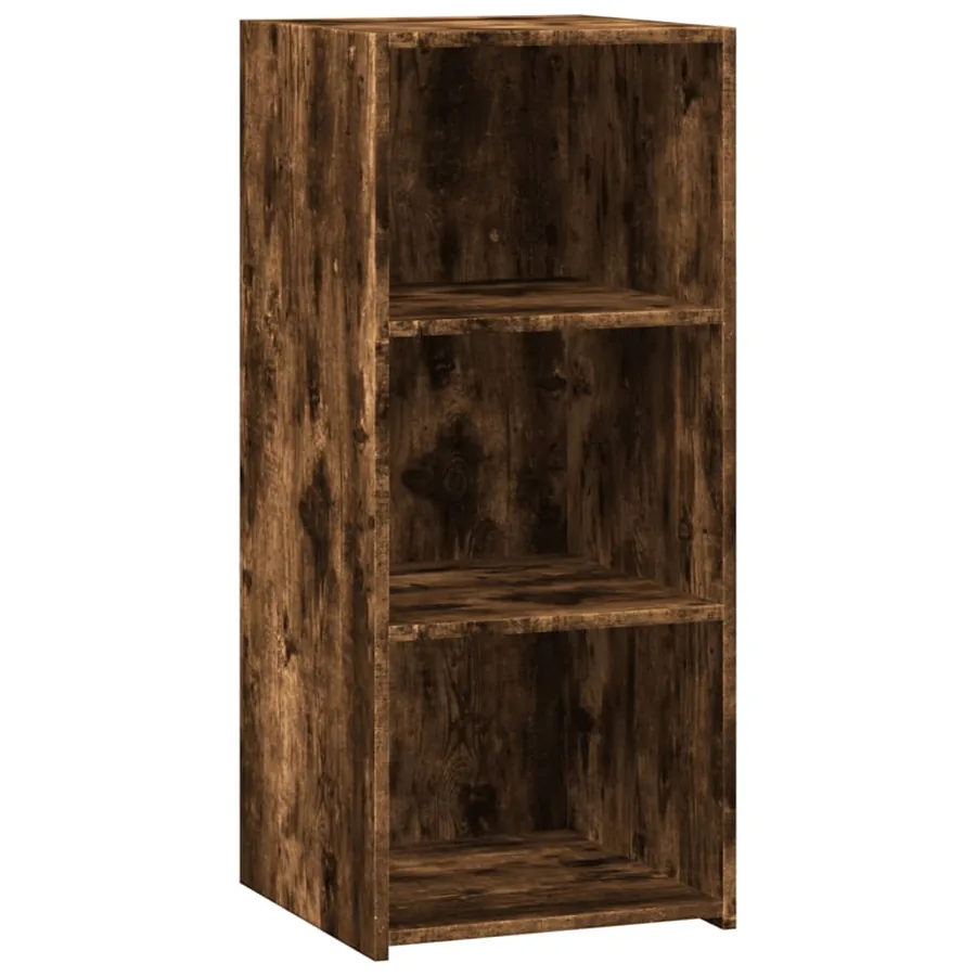 Buffet chêne fumé 40x41x93 cm bois d'ingénierie - 2