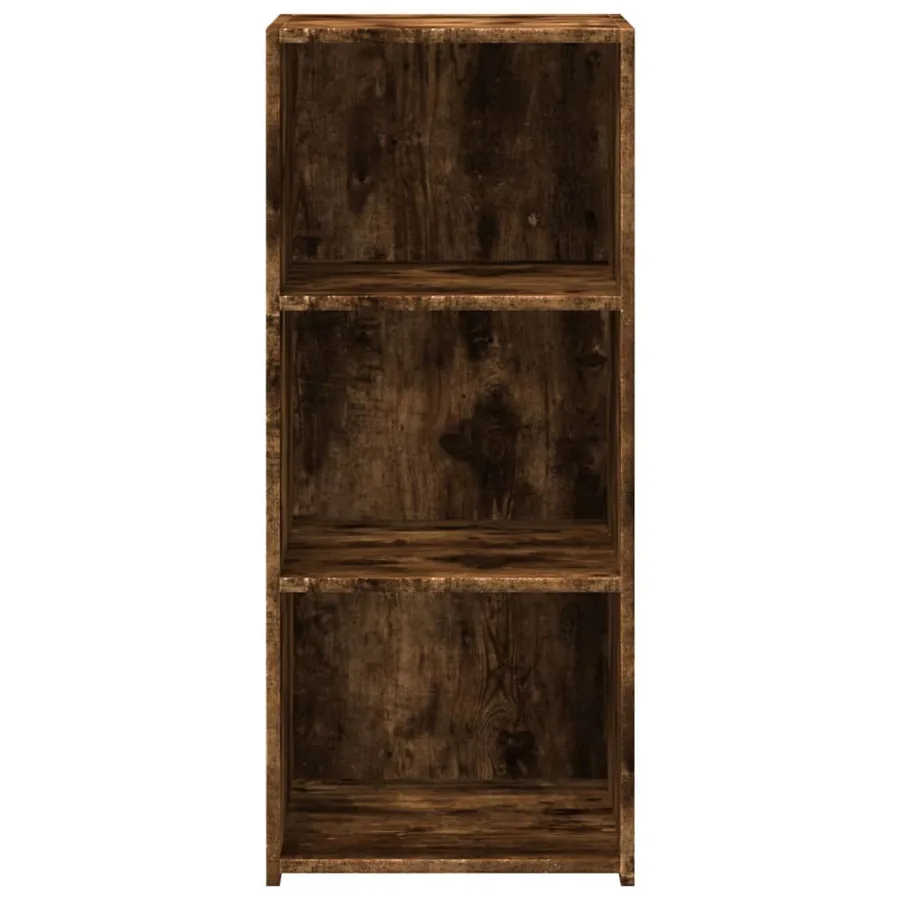 Buffet chêne fumé 40x41x93 cm bois d'ingénierie - 4