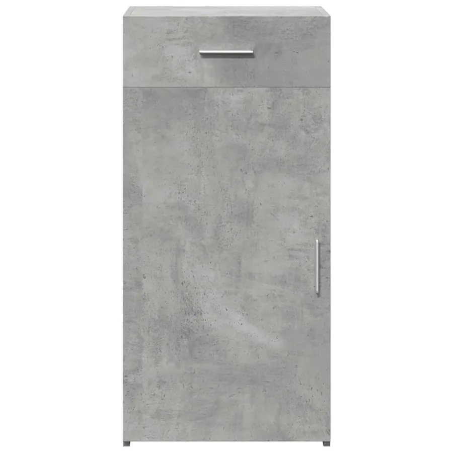 Buffet gris béton 45x42,5x93 cm bois d'ingénierie - 4