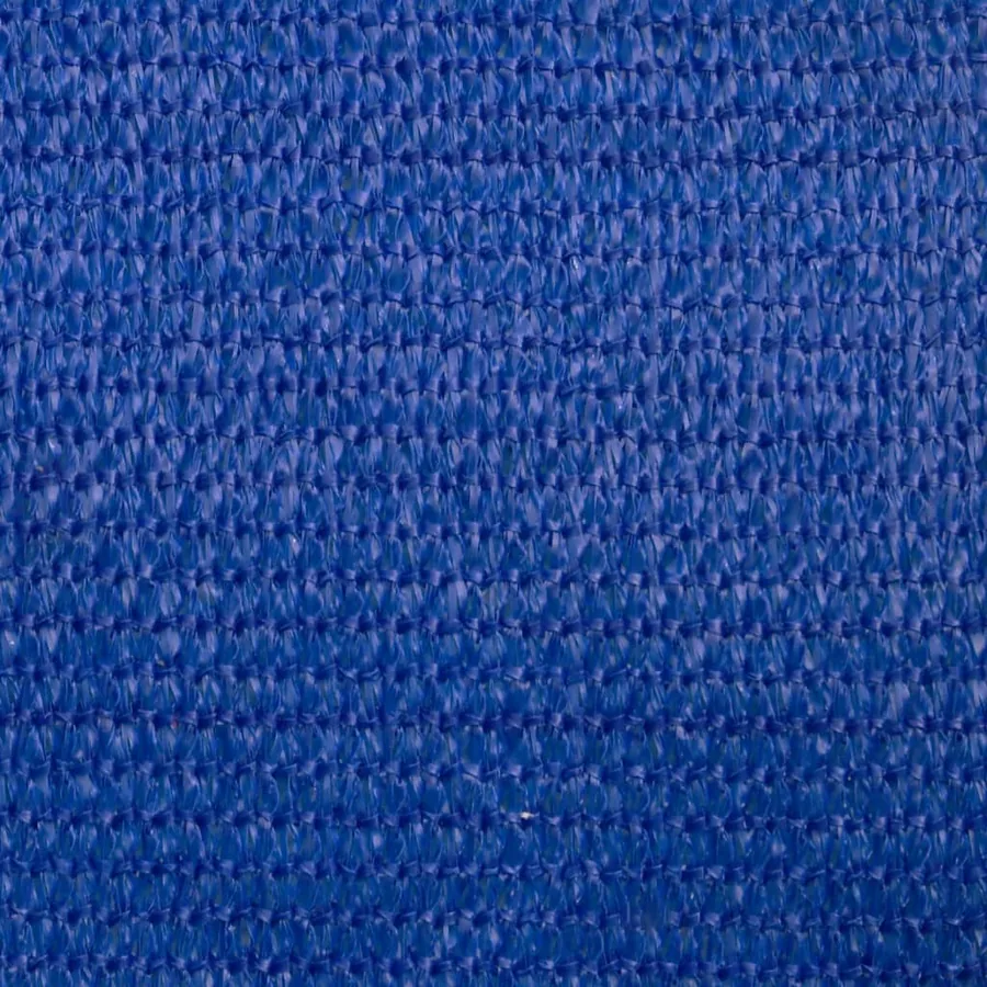 Voile d'ombrage 160 g/m² rectangulaire bleu 3x4 m PEHD - 9