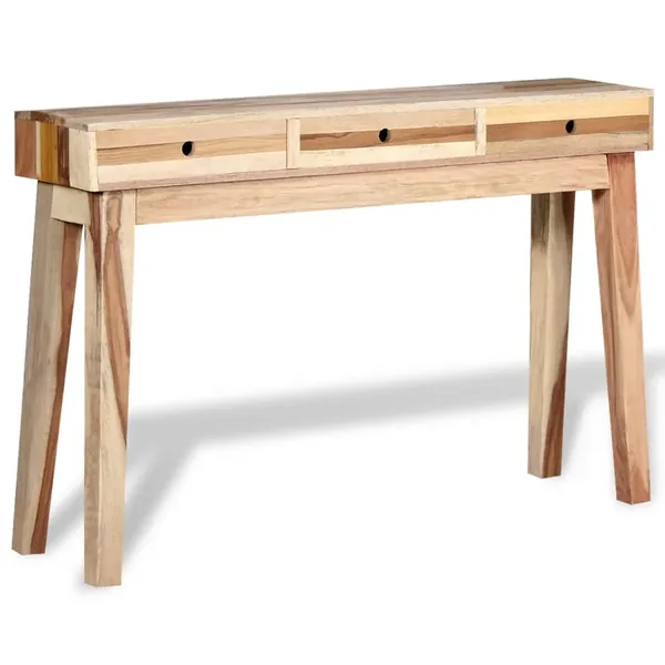 Table console Bois de récupération massif