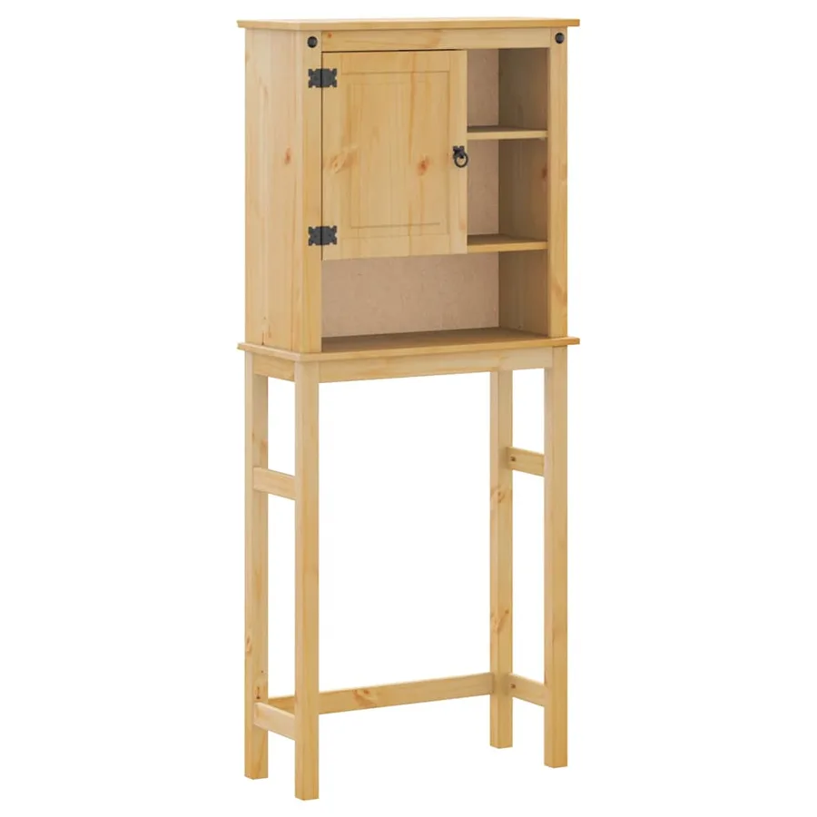 Armoire pour machine à laver salle de bain Corona pin massif - 2