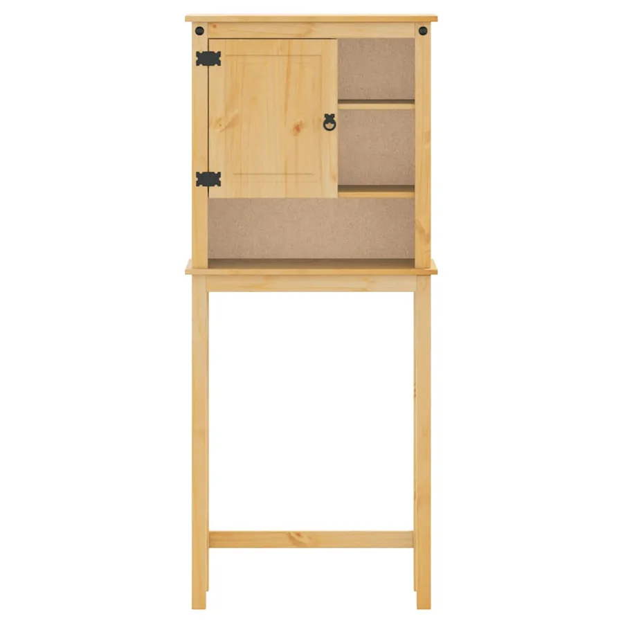 Armoire pour machine à laver salle de bain Corona pin massif - 5