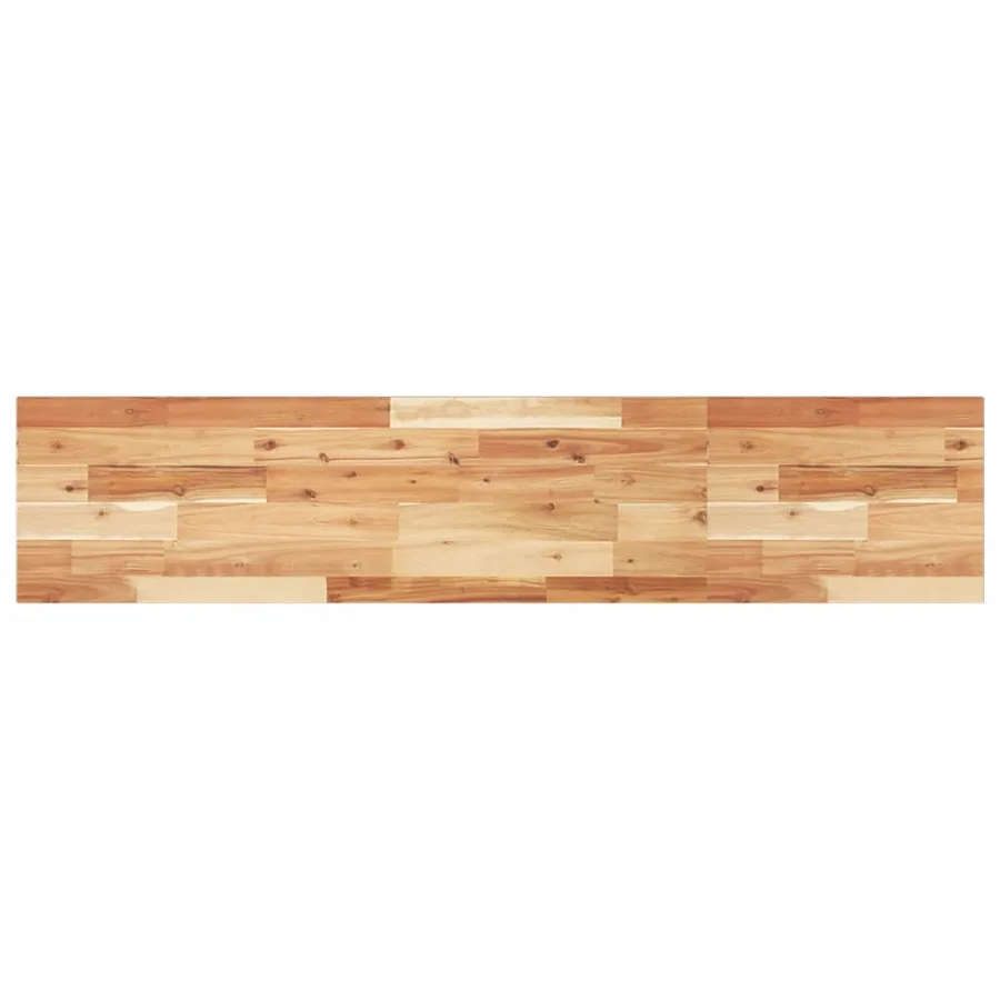Étagères flottantes 4 pcs 140x30x2 cm acacia massif à l'huile - 7