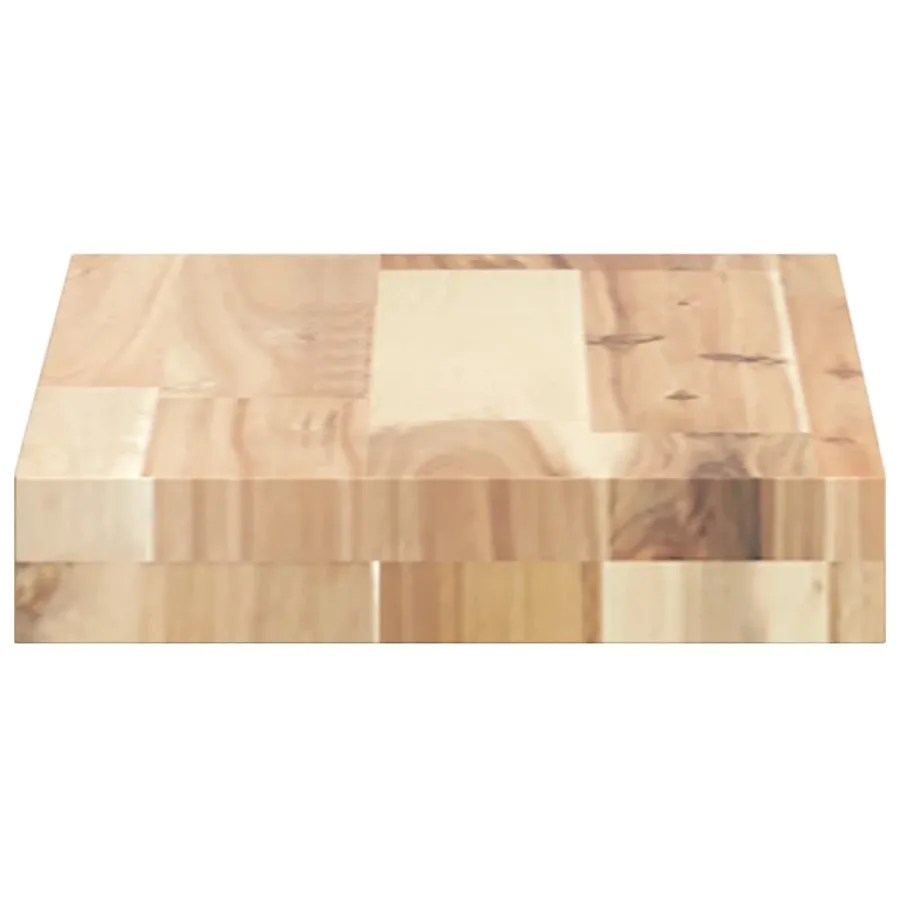 Étagères flottantes 2 pcs 60x20x4 cm acacia massif non traité - 5
