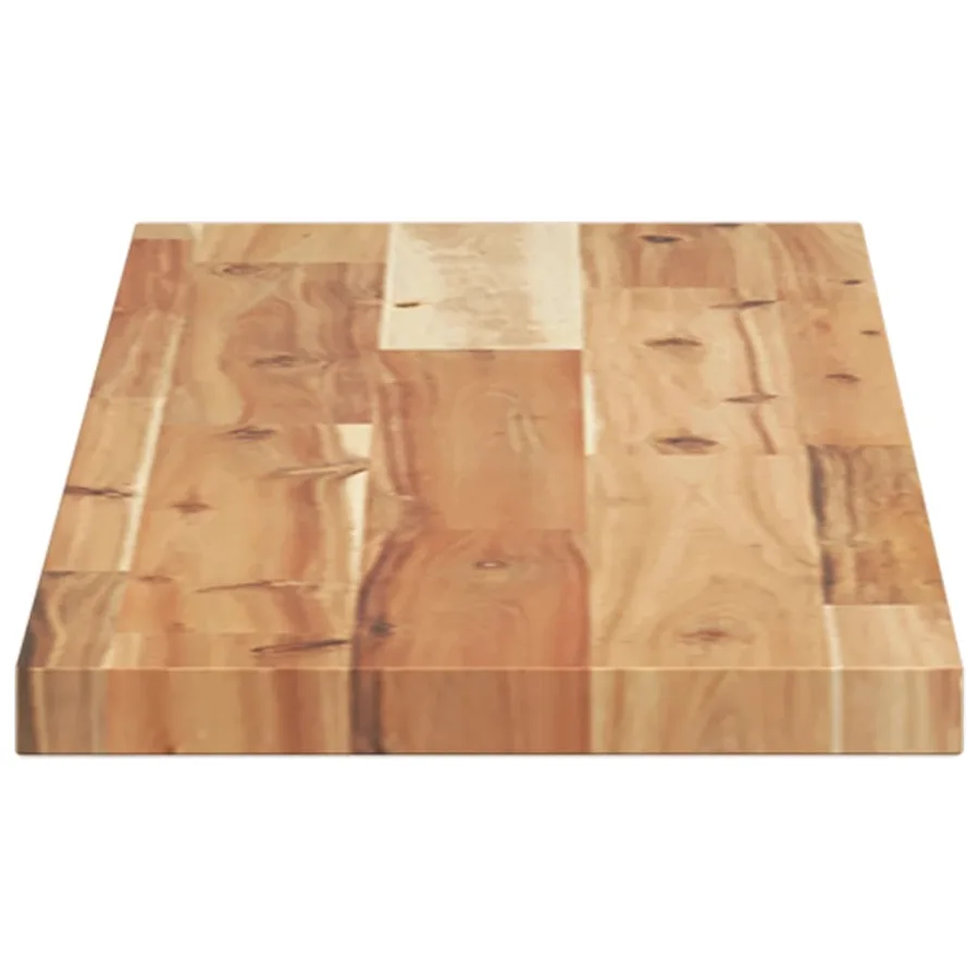 Étagères flottantes 2 pcs 80x20x2 cm acacia massif à l'huile - 5