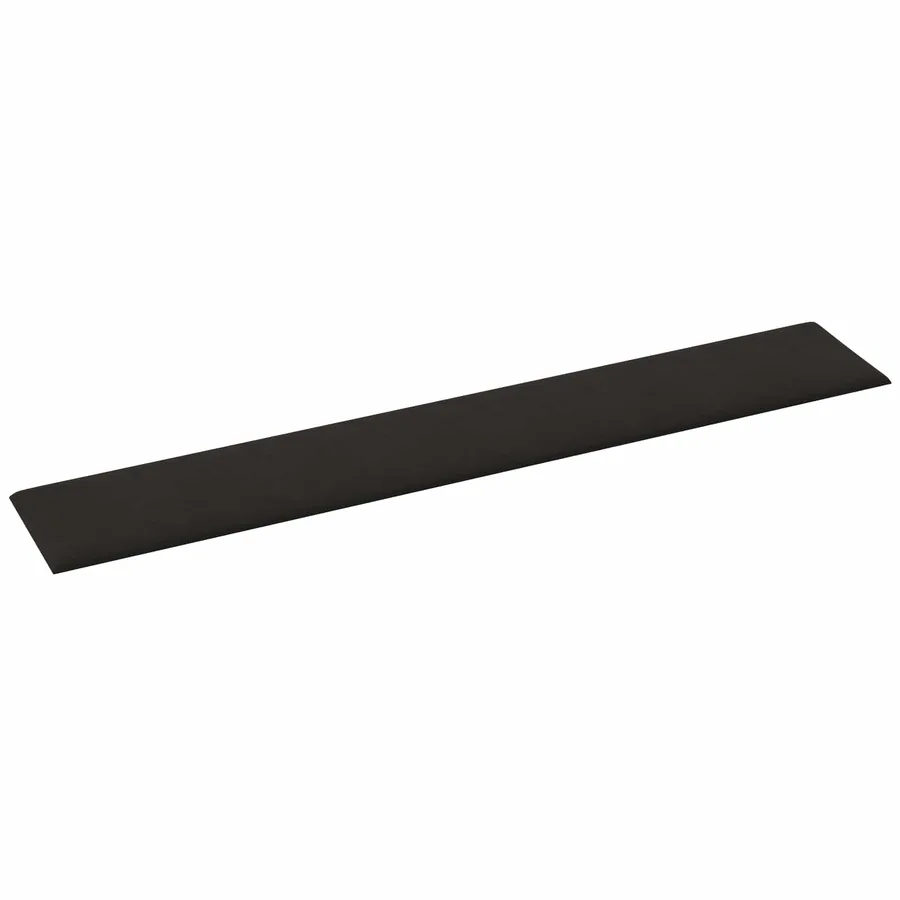 Tête de lit murale 12 pcs Noir Velours - 3