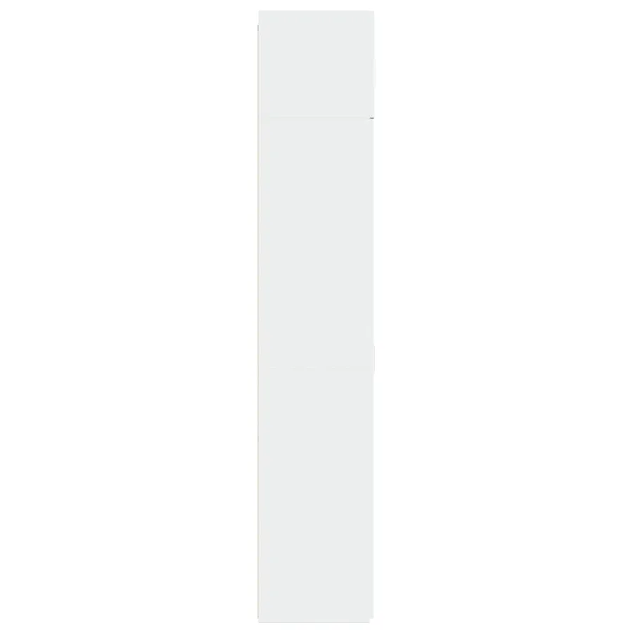Armoire de rangement blanc 80x42,5x225 cm bois d'ingénierie - 7