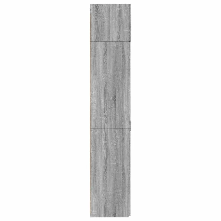 Armoire de rangement sonoma gris 70x42,5x225 cm - 7