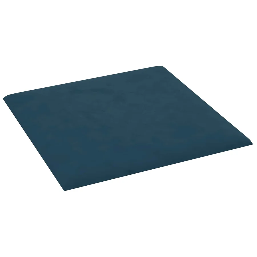 Tête de lit murale 12 pcs Bleu Velours - 3