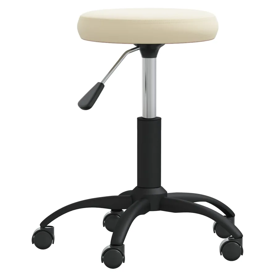 Chaise de salle à manger Crème Velours - 2