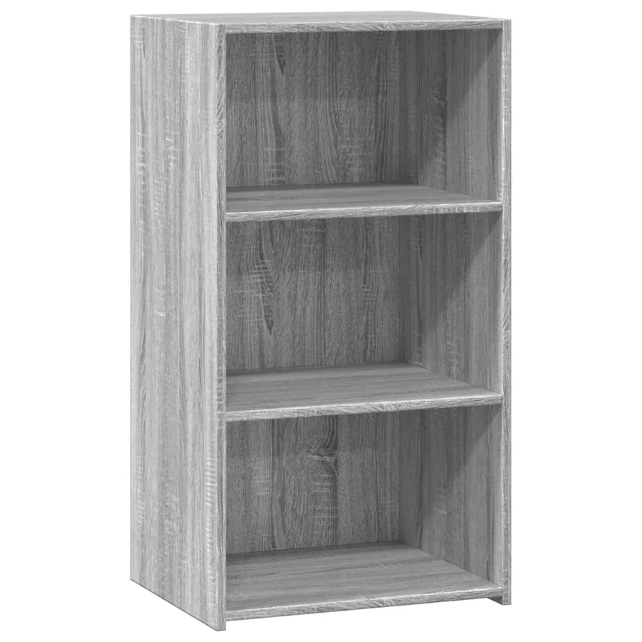 Buffet sonoma gris 50x41x93 cm bois d'ingénierie - 2