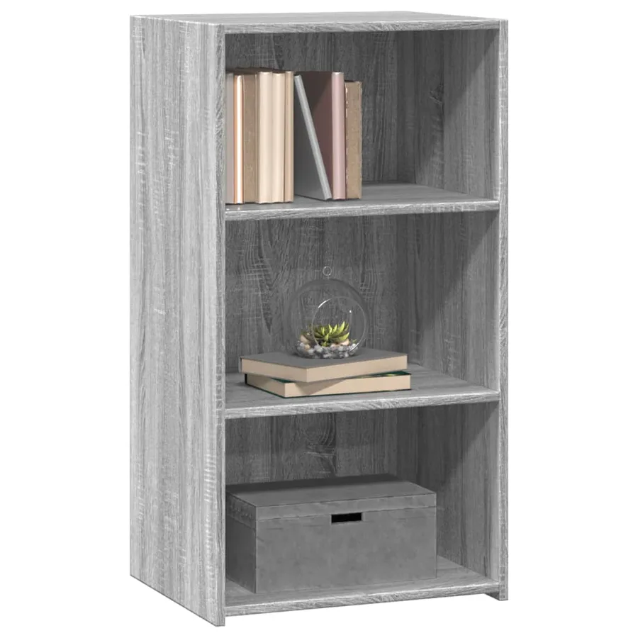 Buffet sonoma gris 50x41x93 cm bois d'ingénierie - 3