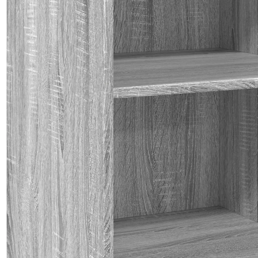 Buffet sonoma gris 50x41x93 cm bois d'ingénierie - 7