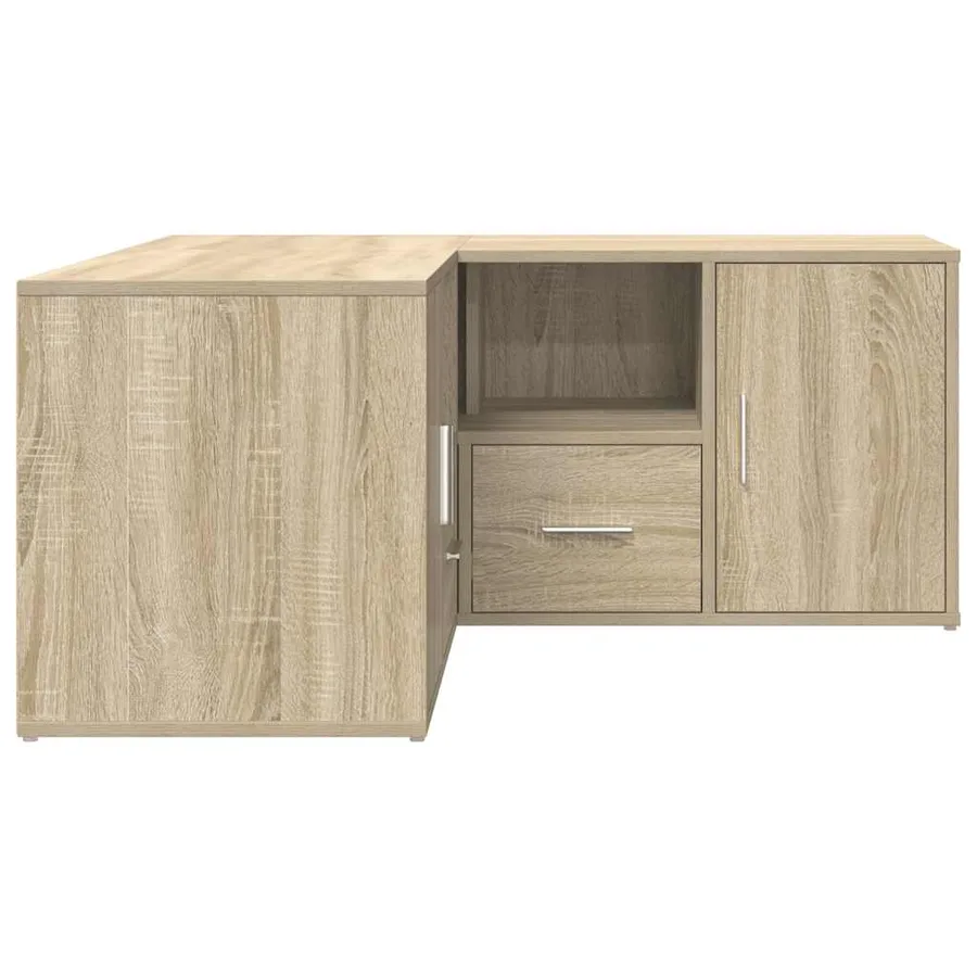 Armoire d'angle chêne sonoma 160x40x45 cm bois d’ingénierie - 10