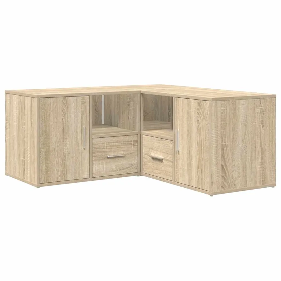 Armoire d'angle chêne sonoma 160x40x45 cm bois d’ingénierie - 5