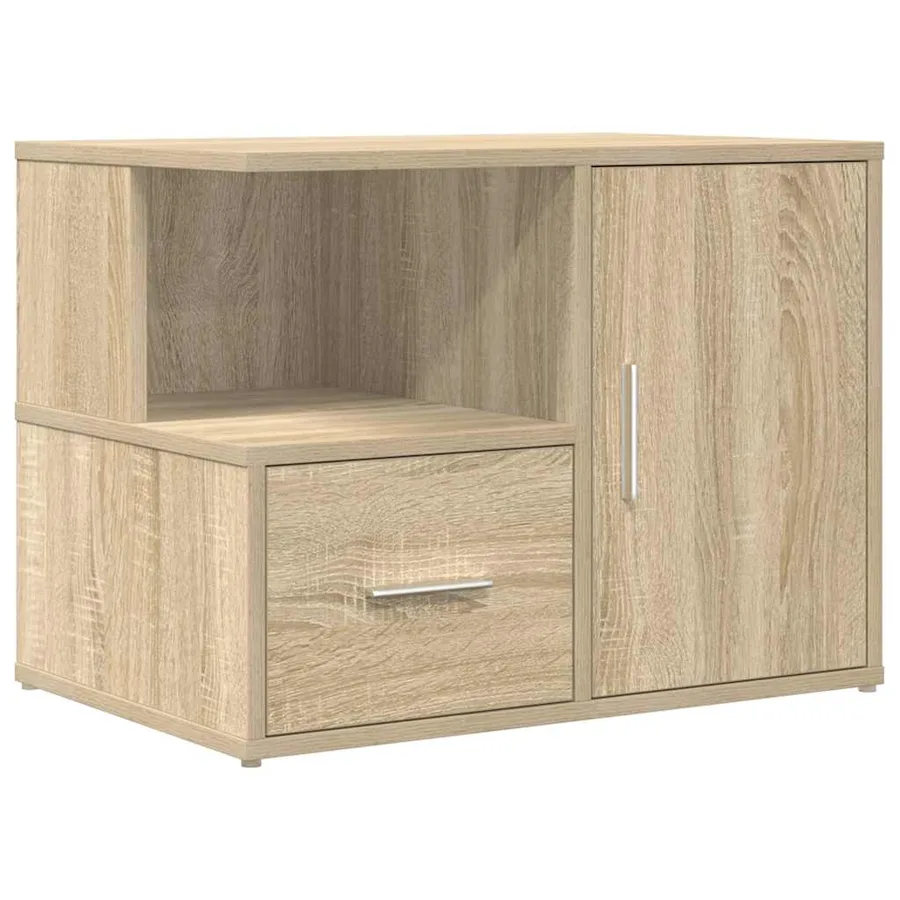 Armoire d'angle chêne sonoma 160x40x45 cm bois d’ingénierie - 8