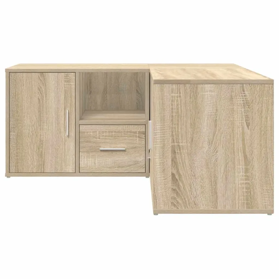 Armoire d'angle chêne sonoma 160x40x45 cm bois d’ingénierie - 9