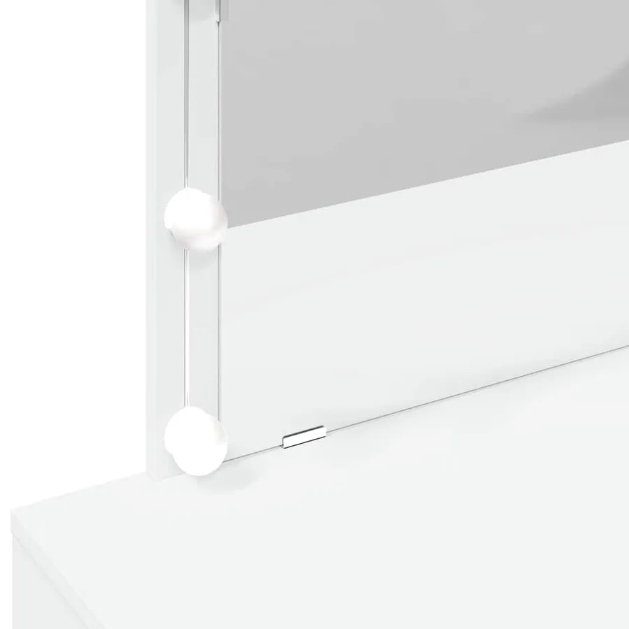 Coiffeuse avec LED blanc 100x40x120 cm - 12