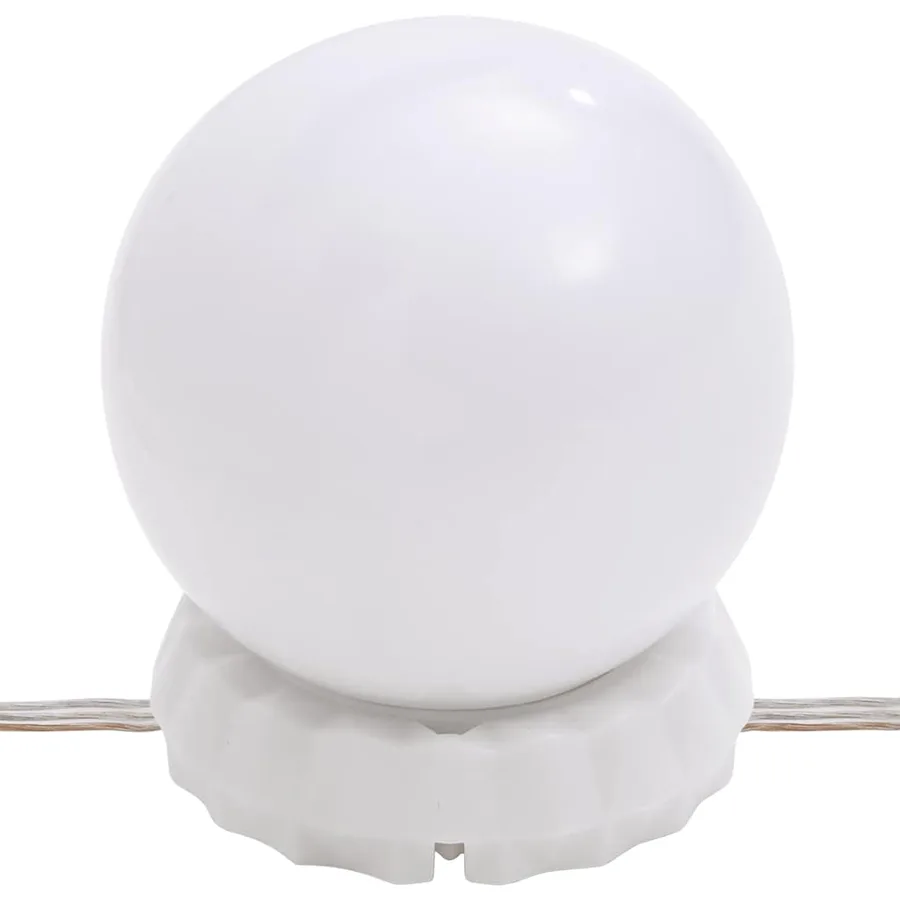 Coiffeuse avec LED blanc 100x40x120 cm - 13