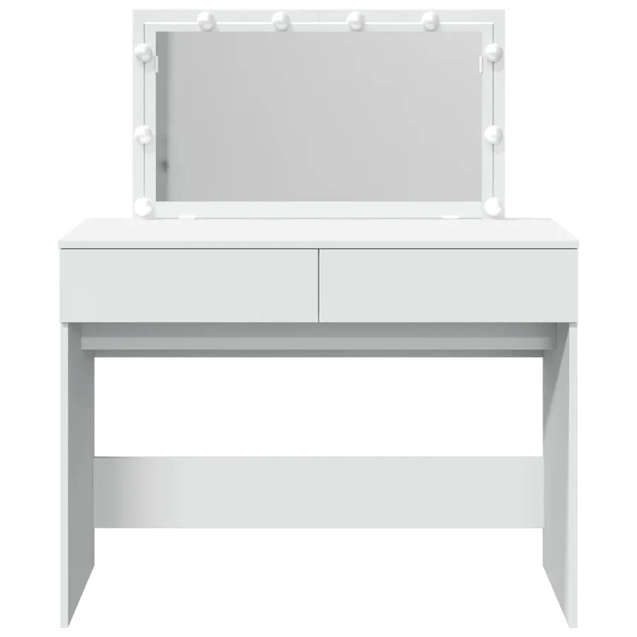 Coiffeuse avec LED blanc 100x40x120 cm - 5