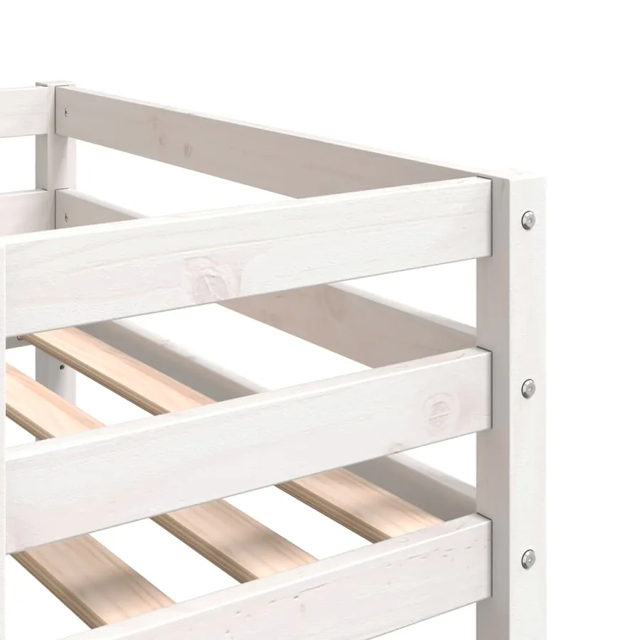Cadre de lit pour enfants sans matelas 90x190 cm pin massif - 9
