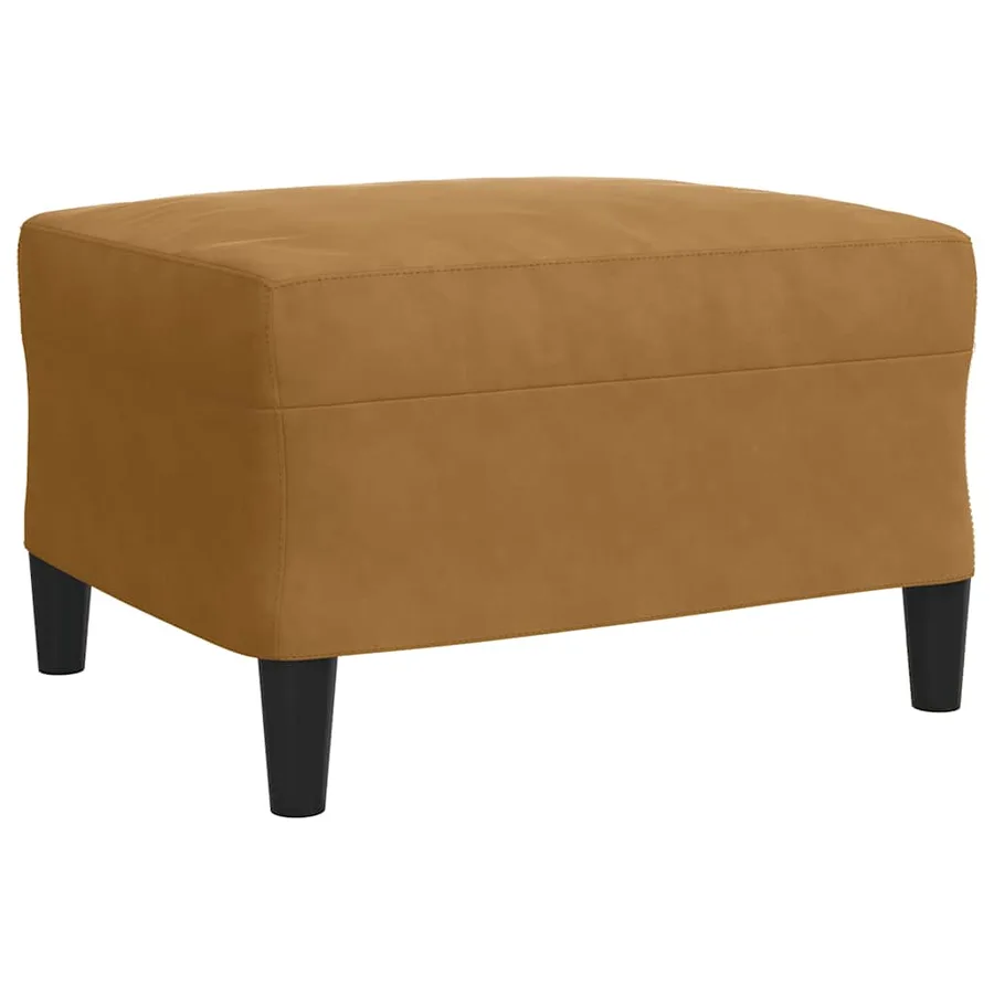 Ensemble de canapés 4 pcs avec coussins et traversins velours - 7