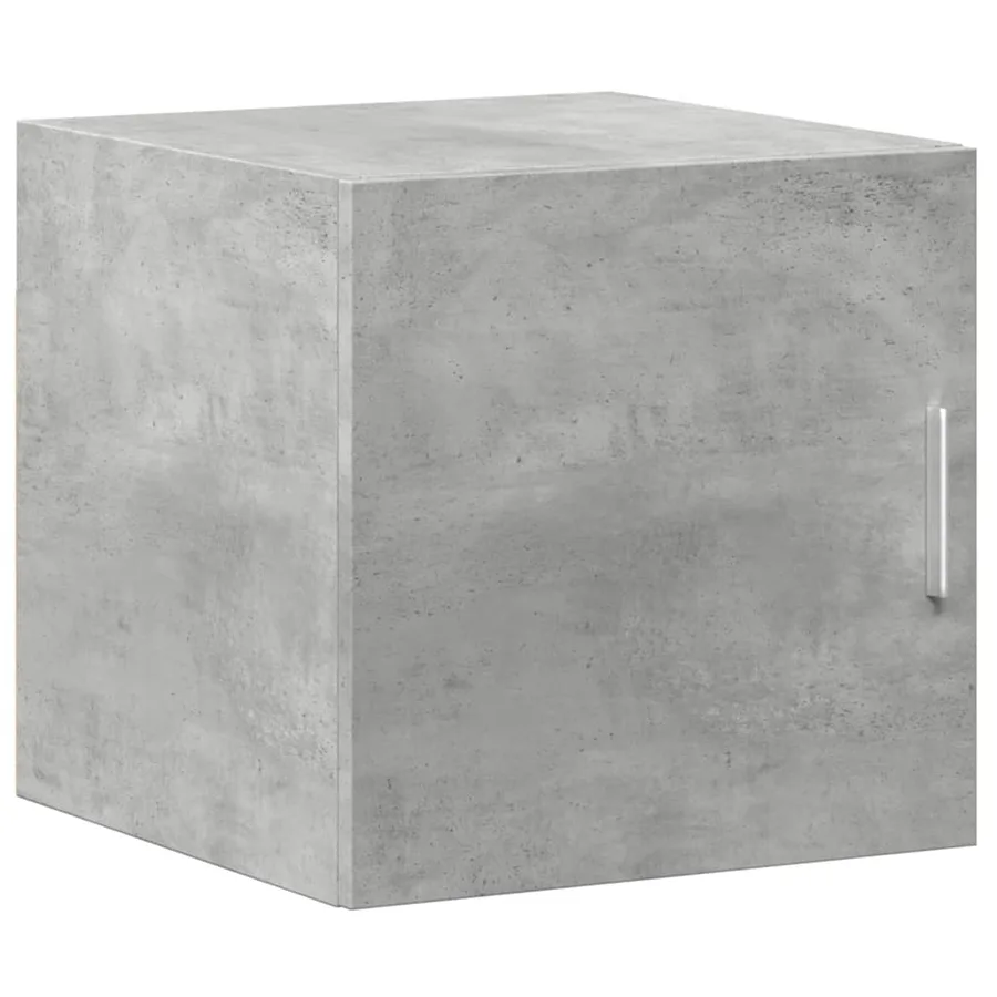 Armoire de rangement mince gris béton 40x42,5x225 cm - 5